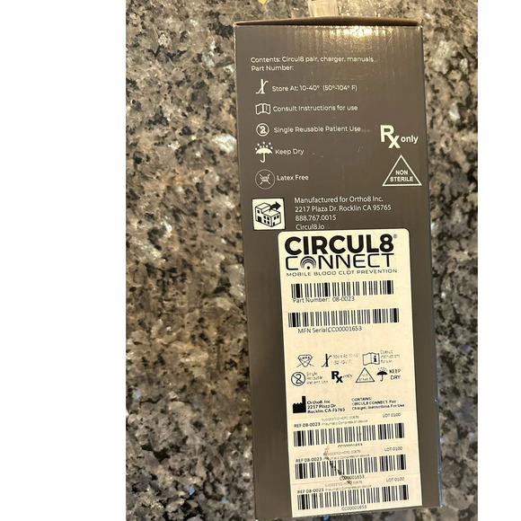 Circul8 Mobile Blood Clot Prevention Compression Device Bluetooth App Enabled - Picture 3 of 6